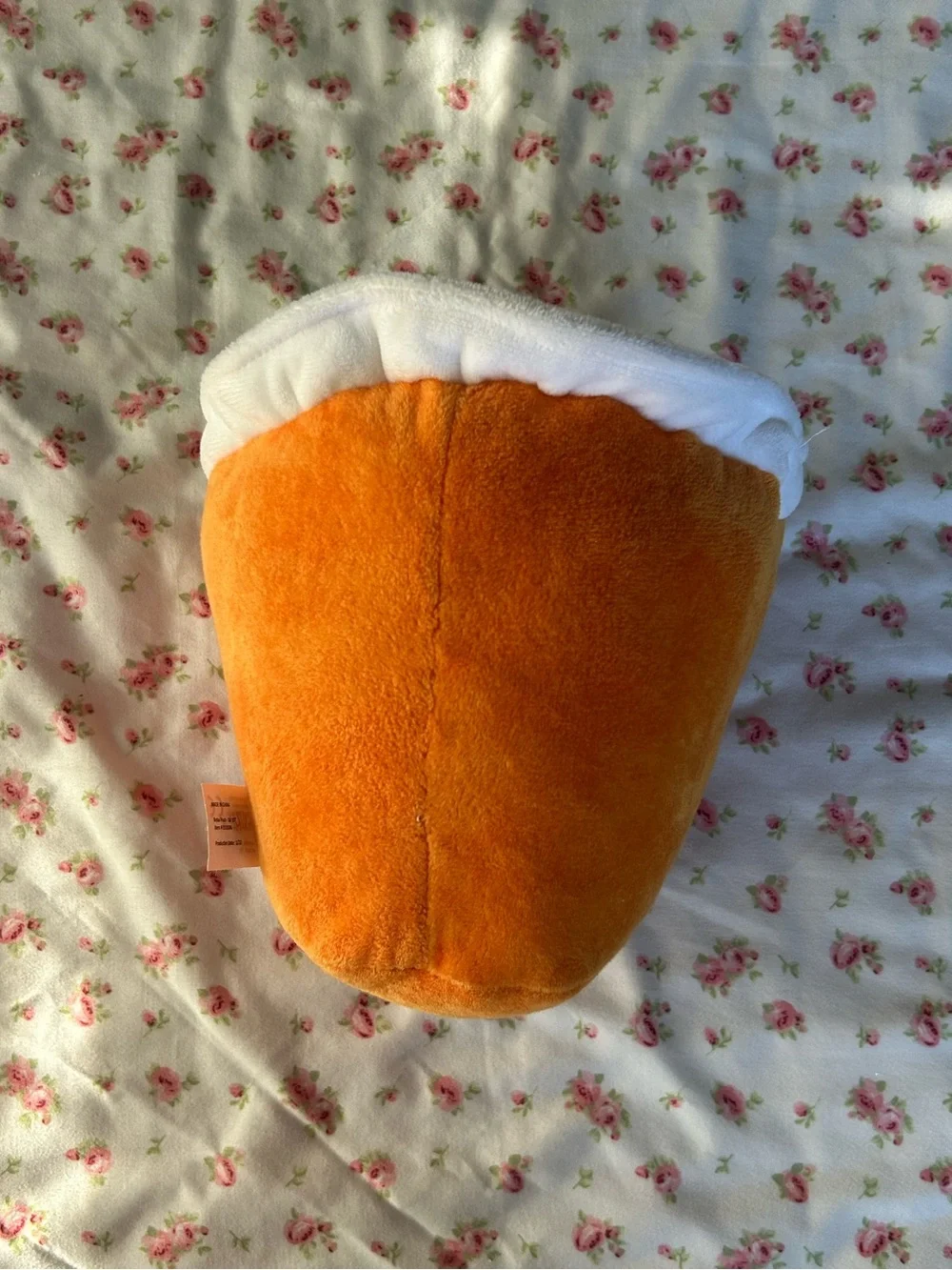 Plush Bubble Tea Toy - Orange Cute Boba Plush for Kids
